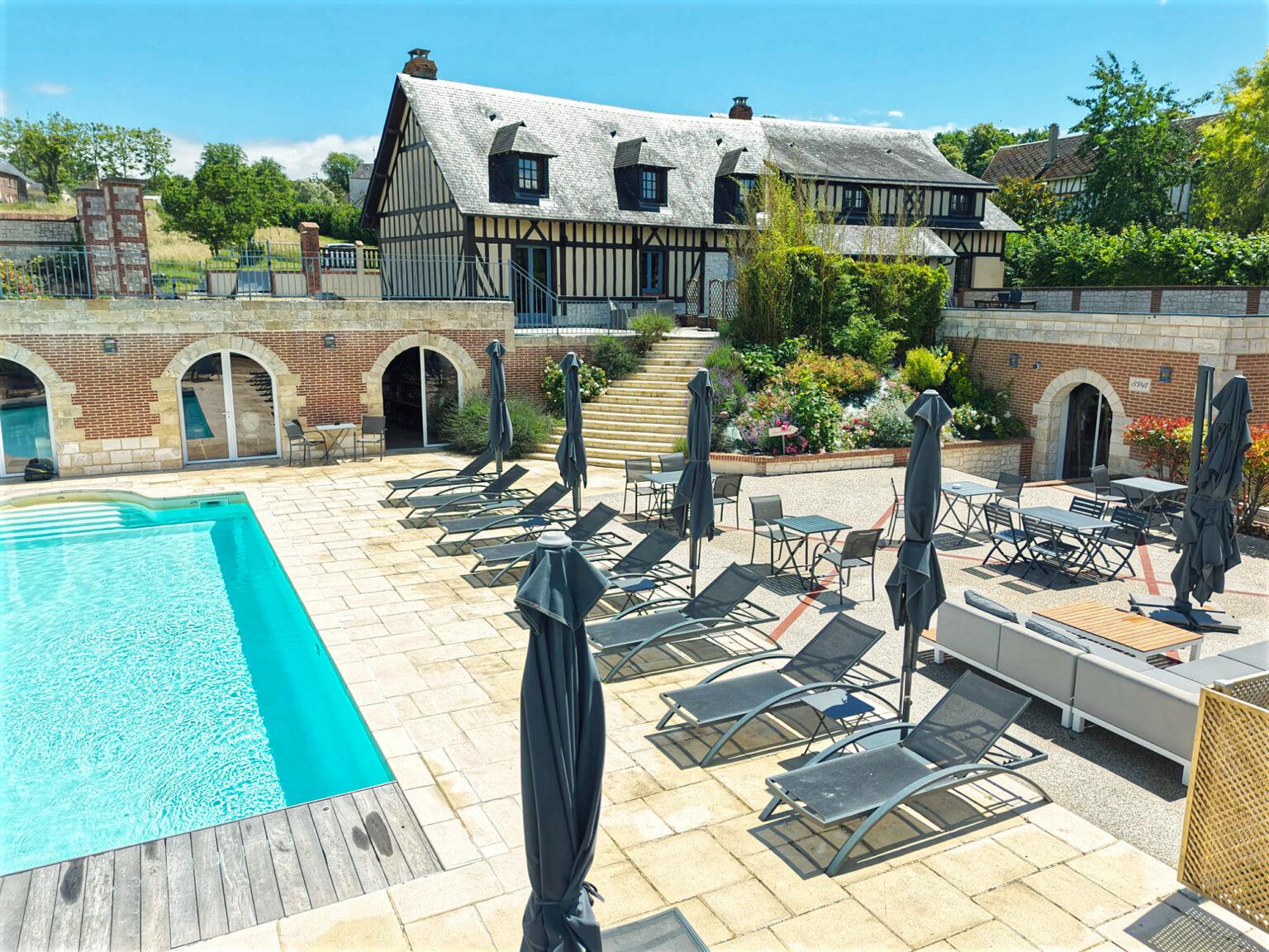 Le Clos des Fontaines, Hôtel de Charme avec Spa et Piscine à Jumièges